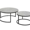 Couchtisch Luis grau Marmor dunkel Hochglanz Optik Couchtisch Luis grau Marmor dunkel Hochglanz Optik – Bild 2