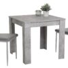 Esstisch Erika Beton Optik B/H/T: ca. 80x76x80 cm – Bild 2