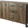 Sideboard Ute Akazie Nachbildung B/H/T: ca. 180x90x45 cm Sideboard Ute Akazie Nachbildung B/H/T: ca. 180x90x45 cm – Bild 5