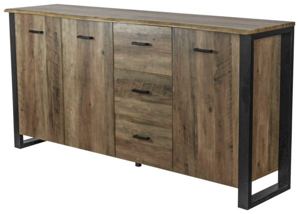 Sideboard Ute Akazie Nachbildung B/H/T: ca. 180x90x45 cm Sideboard Ute Akazie Nachbildung B/H/T: ca. 180x90x45 cm – Bild 5