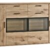 Sideboard Turin Eiche Viking Nachbildung B/H/T: ca. 205x109x40 cm – Bild 2