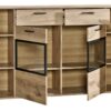 Sideboard Turin Eiche Viking Nachbildung B/H/T: ca. 205x109x40 cm – Bild 3
