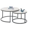 Couchtisch Gino weiß Marmor Optik Couchtisch Gino weiß Marmor Optik – Bild 3