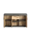 Sideboard Salvada Eiche Evoke Coast Nachbildung anthrazit B/H/T: ca. 149x83x40 cm Sideboard Salvada Eiche Evoke Coast Nachbildung anthrazit B/H/T: ca. 149x83x40 cm – Bild 2
