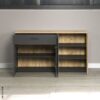 Sideboard Esteban anthrazit Eiche Nachbildung B/H/T: ca. 150x83x42 cm – Bild 2