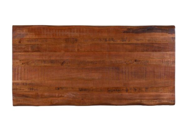 Esstisch Kongo sägerau B/H/T: ca. 200x78x100 cm – Bild 2