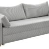 Schlafsofa Turin silber Kunststoff B/H/T: ca. 240x74x95 cm – Bild 3