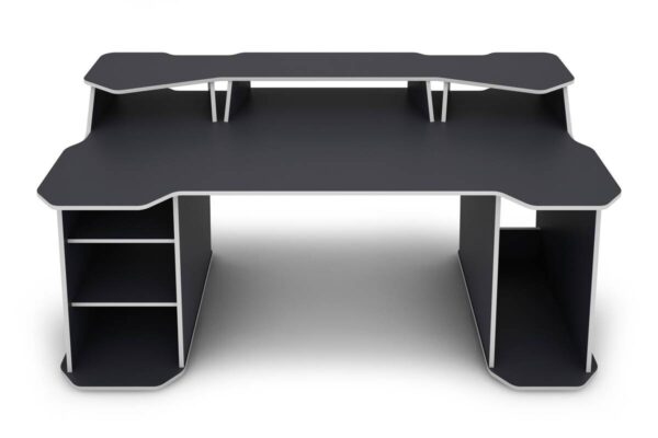 Schreibtisch MATRIX anthrazit weiß B/H/T: ca. 180x76,96x85 cm – Bild 2