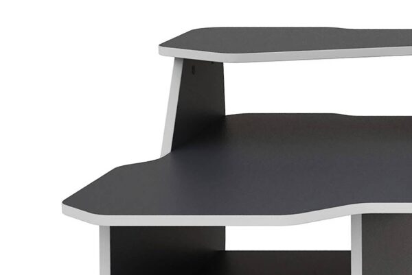 Schreibtisch MATRIX anthrazit weiß B/H/T: ca. 180x76,96x85 cm – Bild 4