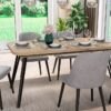 Tisch LIFE Eiche Artisan Nachbildung B/H/T: ca. 160x76x90 cm – Bild 4
