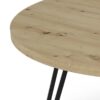 Tisch MARTA Eiche Artisan Nachbildung H/D: ca. 76x120 cm – Bild 3