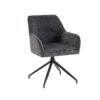 Stuhl JACKY 2er-Set anthrazit B/H/T: ca. 62x87x56 cm – Bild 2