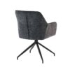 Stuhl JACKY 2er-Set anthrazit B/H/T: ca. 62x87x56 cm – Bild 3