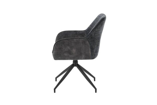 Stuhl JACKY 2er-Set anthrazit B/H/T: ca. 62x87x56 cm – Bild 5