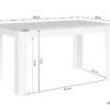 Tisch NORI B/H/T: ca. 120x75x80 cm – Bild 4
