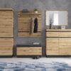 Sitzbank Corte Eiche Evoke Coast Nachbildung anthrazit B/H/T: ca. 101x54x45 cm – Bild 3