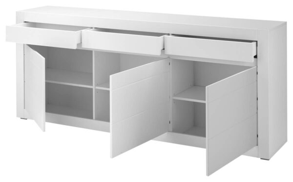 Sideboard Chester weiß matt B/H/T: ca. 217x90x42 cm – Bild 5