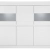 Highboard Chester weiß matt B/H/T: ca. 165x132x42 cm – Bild 4