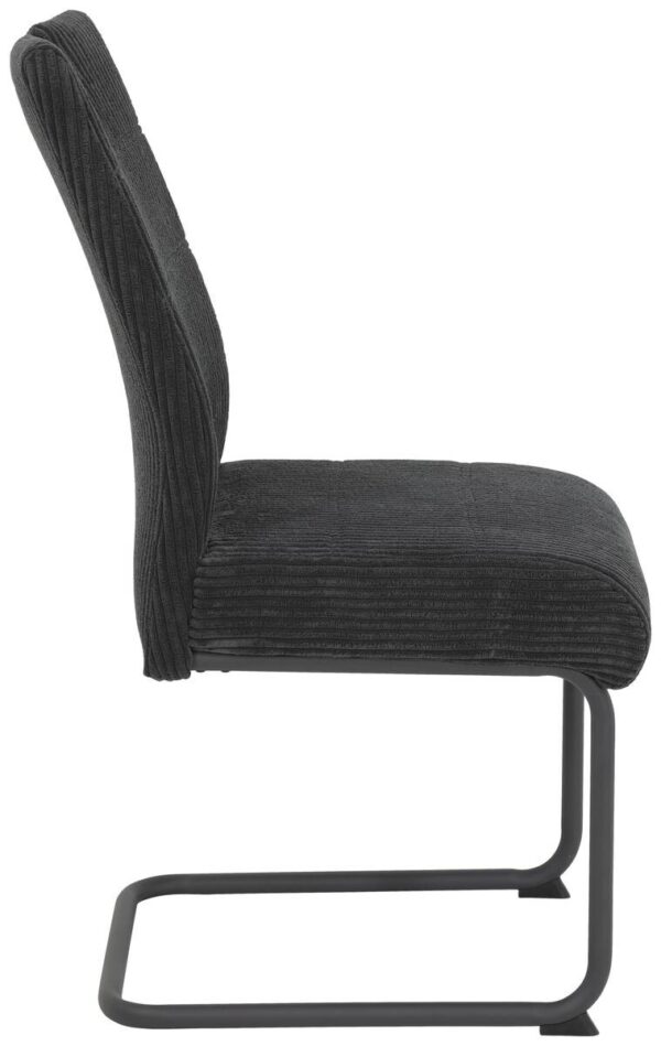 Schwingstuhl Merkur anthrazit Microfaser B/H/T: ca. 47x99x63 cm – Bild 2