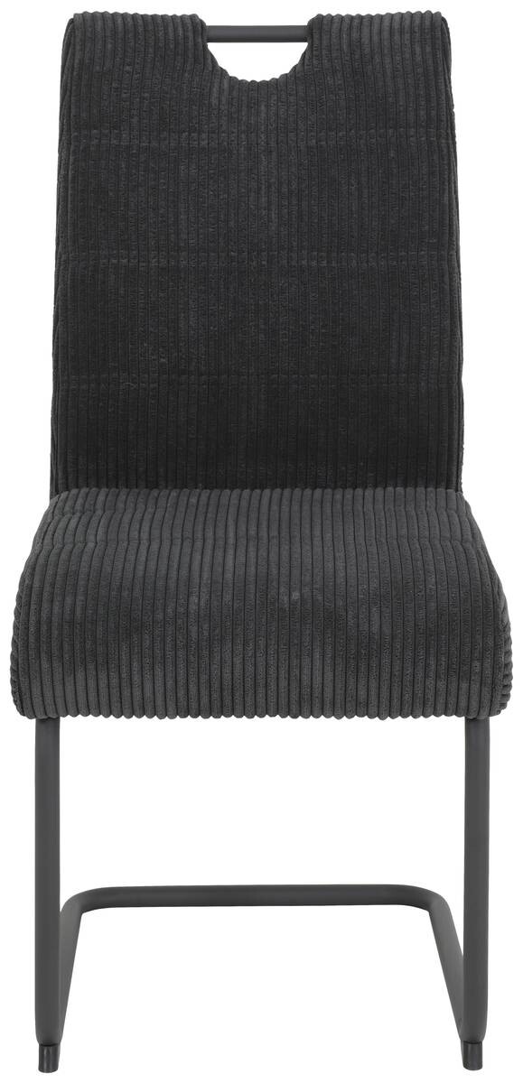 Schwingstuhl Merkur anthrazit Microfaser B/H/T: ca. 47x99x63 cm – Bild 3