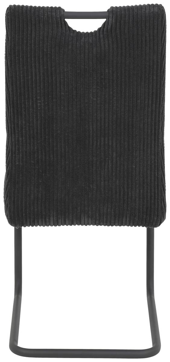 Schwingstuhl Merkur anthrazit Microfaser B/H/T: ca. 47x99x63 cm – Bild 4