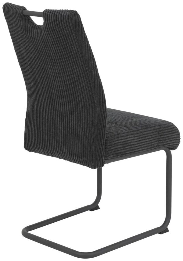 Schwingstuhl Merkur anthrazit Microfaser B/H/T: ca. 47x99x63 cm – Bild 5