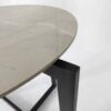 Beistelltisch Eik Marmor Optik schwarz H/D: ca. 50x45 cm – Bild 2