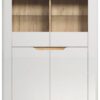 Highboard Marlon Eiche Evoke Coast Nachbildung weiß Hochglanz B/H/T: ca. 96x132x39 cm – Bild 5
