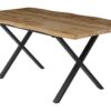 Esstisch Eiche Wild Nachbildung B/H/T: ca. 180x76x90 cm Esstisch Eiche Wild Nachbildung B/H/T: ca. 180x76x90 cm – Bild 2