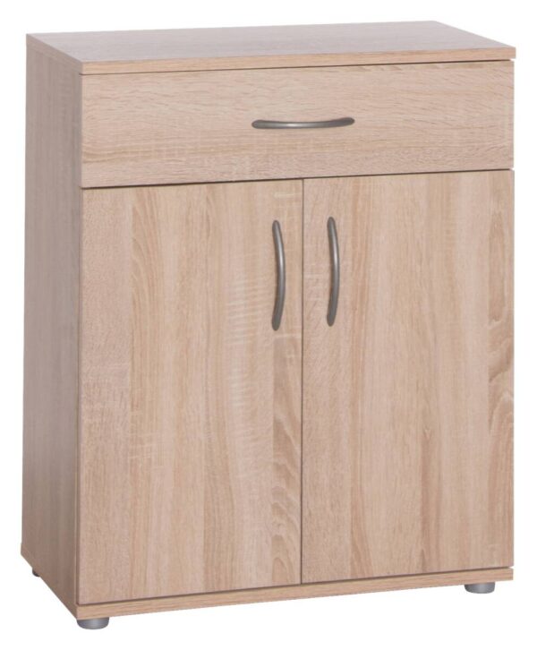 Kommode Peggy 2 Eiche Sonoma Nachbildung B/H/T: ca. 57x69x29 cm – Bild 2