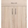 Kommode Peggy 2 Eiche Sonoma Nachbildung B/H/T: ca. 57x69x29 cm – Bild 3
