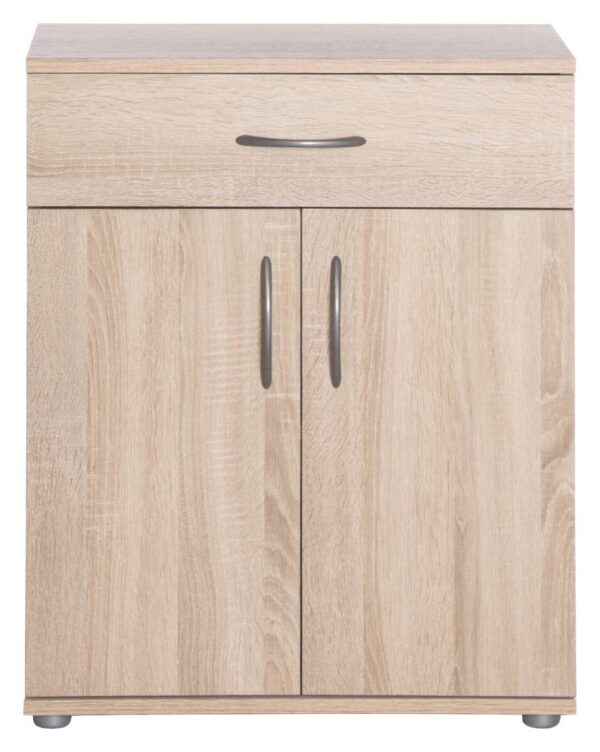 Kommode Peggy 2 Eiche Sonoma Nachbildung B/H/T: ca. 57x69x29 cm – Bild 3