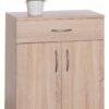 Kommode Peggy 2 Eiche Sonoma Nachbildung B/H/T: ca. 57x69x29 cm – Bild 5