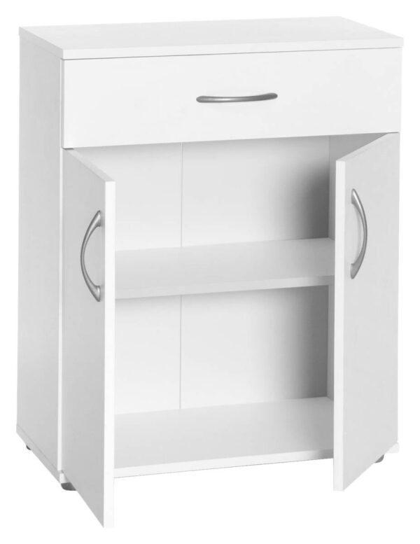 Kommode Peggy 2 weiß B/H/T: ca. 57x68,5x29 cm – Bild 2
