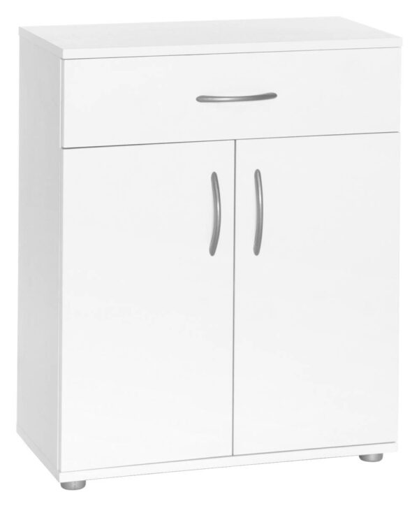 Kommode Peggy 2 weiß B/H/T: ca. 57x68,5x29 cm – Bild 3