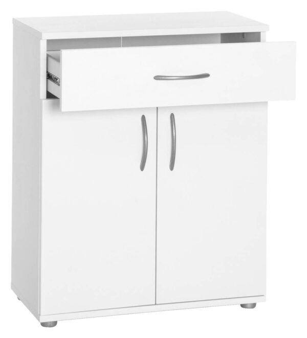 Kommode Peggy 2 weiß B/H/T: ca. 57x68,5x29 cm – Bild 4