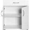 Kommode Peggy 2 weiß B/H/T: ca. 57x68,5x29 cm – Bild 5