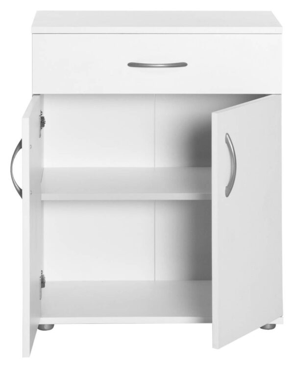 Kommode Peggy 2 weiß B/H/T: ca. 57x68,5x29 cm – Bild 5