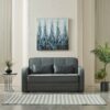 Schlafsofa Moleron grau Polyester B/H/T: ca. 171x94x111 cm – Bild 3