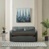 Schlafsofa Moleron grau Polyester B/H/T: ca. 171x94x111 cm – Bild 4