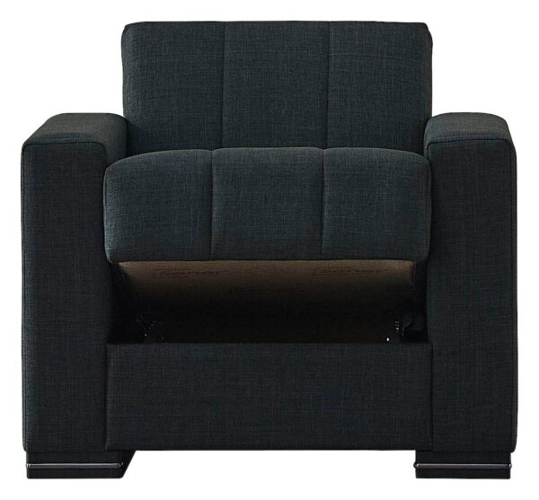 Sofa 3-2-1 Jerry anthrazit Microfaser – Bild 4