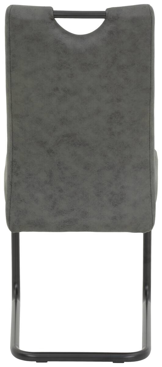 Schwingstuhl Jupiter anthrazit Microfaser B/H/T: ca. 45x94x60 cm – Bild 3