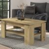 Couchtisch Titan Eiche Artisan Nachbildung B/H/T: ca. 100x45x60 cm – Bild 3