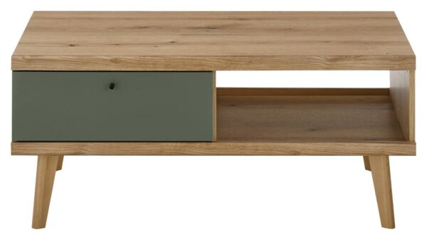 Couchtisch Alva Eiche Evoke Coast Nachbildung salbei B/H/T: ca. 107x46x67 cm – Bild 3