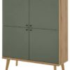 Highboard Alva Eiche Evoke Coast Nachbildung salbei B/H/T: ca. 107x134x40 cm – Bild 5