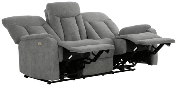 Sofa 3-2-1 FM3215 grau Microfaser Sofa 3-2-1 FM3215 grau Microfaser – Bild 5