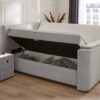 Boxbett grau Liegefläche B/L: ca. 180x200 cm – Bild 3