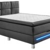 Boxbett Catania schwarz Liegefläche B/L: ca. 140x200 cm – Bild 2