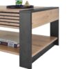 Couchtisch Felipe Eiche Artisan Nachbildung B/H/T: ca. 107x42x60 cm Couchtisch Felipe Eiche Artisan Nachbildung B/H/T: ca. 107x42x60 cm – Bild 4