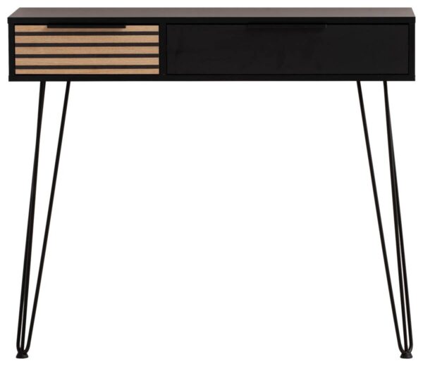 Konsolentisch Hank schwarz matt B/H/T: ca. 103,7x88,4x32,05 cm Konsolentisch Hank schwarz matt B/H/T: ca. 103,7x88,4x32,05 cm – Bild 4